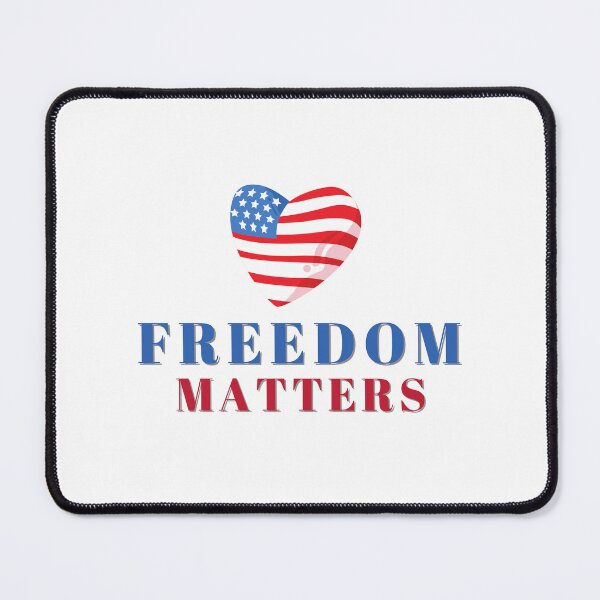 Item preview, freedom matters Independence Day 4th of july designed and sold by MizMed ⭐⭐⭐⭐⭐.