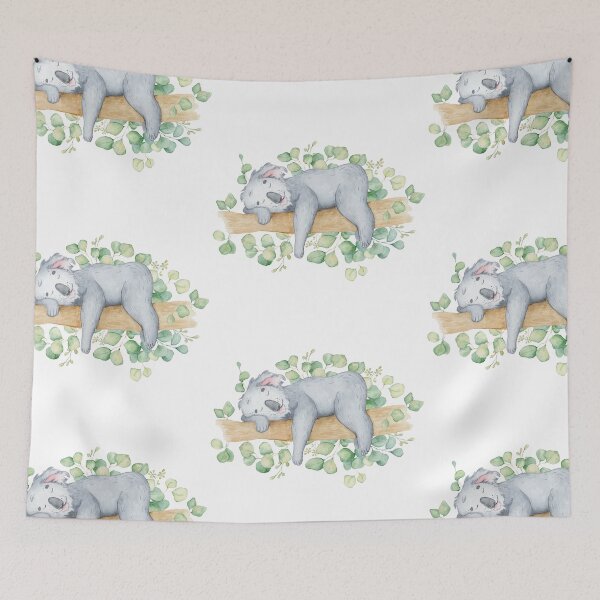 Item preview, Coala australiana durmiendo en un árbol designed and sold by MagicStrawberry.