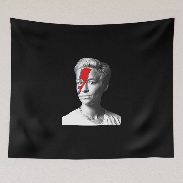 Item preview, Rebel Rebel Rapinoe Sticker designed and sold by callujohn7.