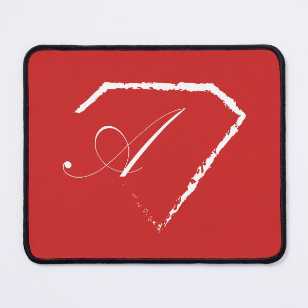 Item preview, A letter monogram initial diamond white designed and sold by mixtape80.