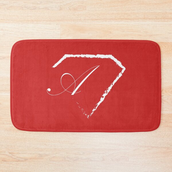Item preview, A letter monogram initial diamond white designed and sold by mixtape80.