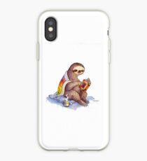 Vinilo o funda para iPhone Cosy Sloth