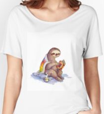 Cozy Sloth Women's Relaxed Fit T-Shirt