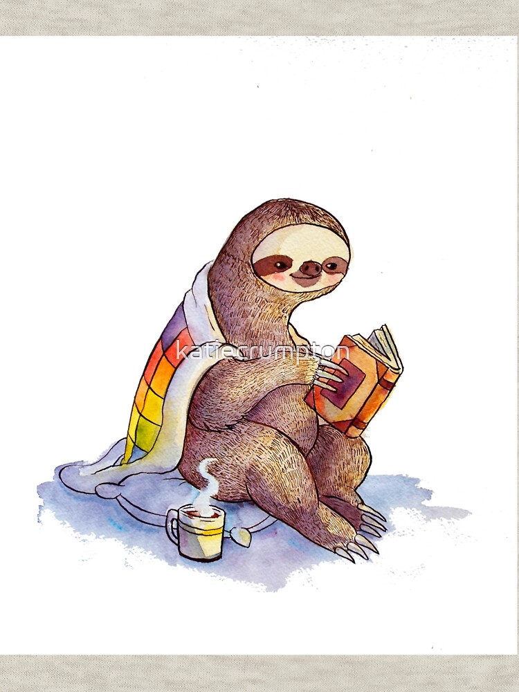 Cozy Sloth by katiecrumpton