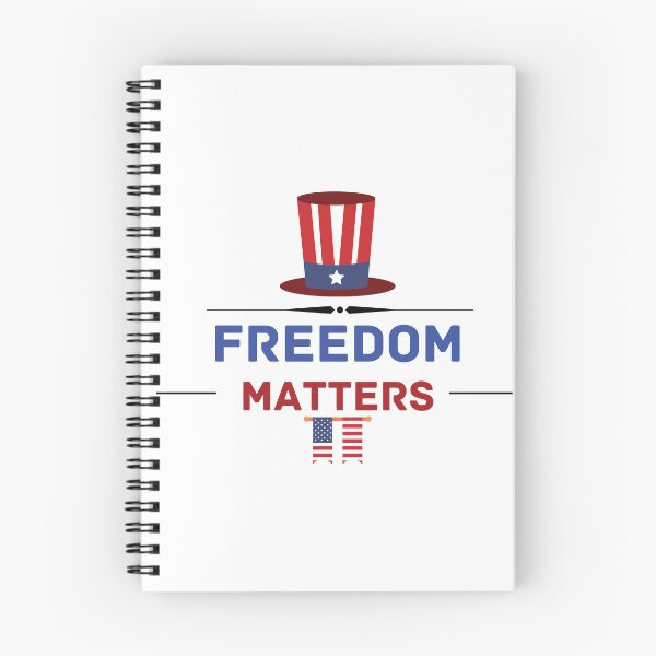 Item preview, Freedom matters Independence Day 4th of july designed and sold by MizMed ⭐⭐⭐⭐⭐.