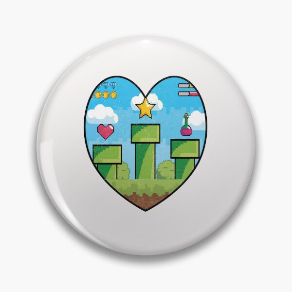 Item preview, Retro 1980's Heart Video Game T-Shirt designed and sold by Calebs21.