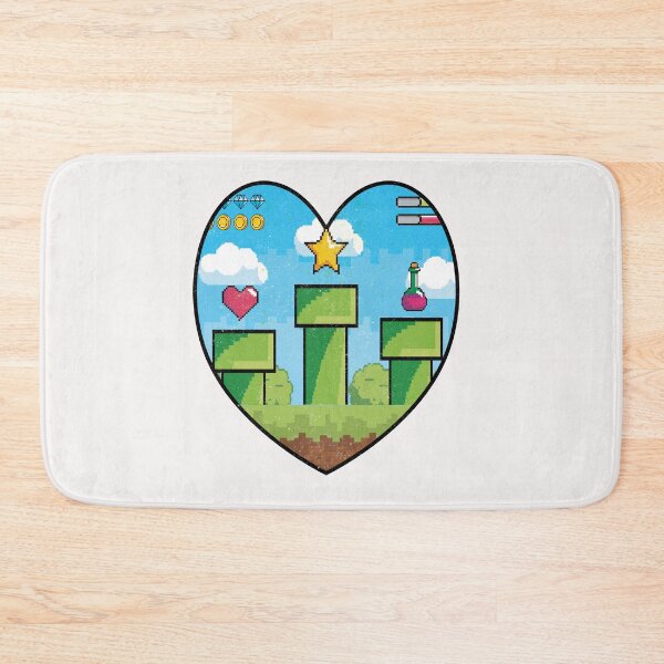 Item preview, Retro 1980's Heart Video Game T-Shirt designed and sold by Calebs21.