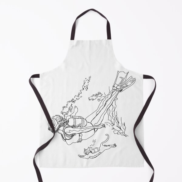 Item preview, Scuba Cat in Search of Atlantis designed and sold by Botanical Cat.