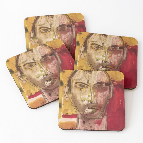 Item preview, self portrait in ink designed and sold by Alfred Gillespie.