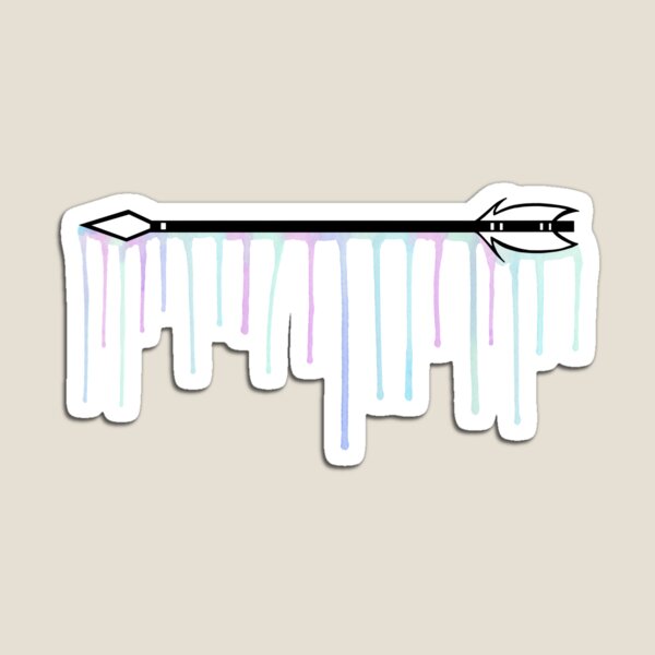 Item preview, Arrow [Watercolor Drips] designed and sold by ImportAutumn.