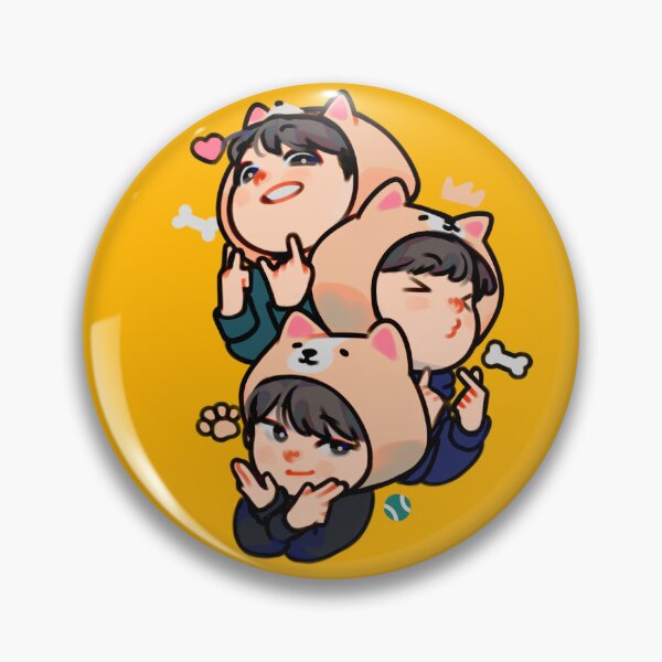 Item preview, BTS Rap Line Dog cute designed and sold by TeTe da.