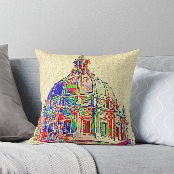 Item preview, The dome of the San Francisco City Hall - colorful digital painting designed and sold by NickoPrints.