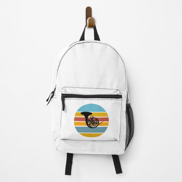 Item preview, Horn musical instrument retro sunset designed and sold by Inspirationmotivation.