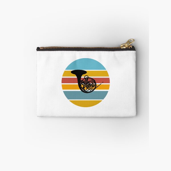 Item preview, Horn musical instrument retro sunset designed and sold by Inspirationmotivation.
