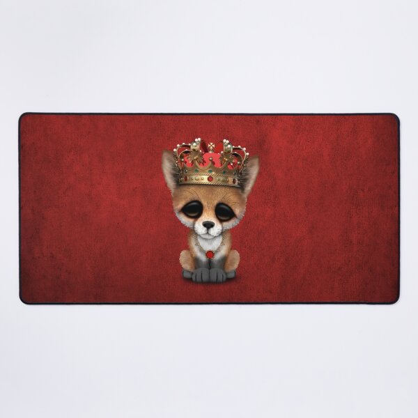 Item preview, Cute Royal Fox Wearing Crown designed and sold by JeffBartels.