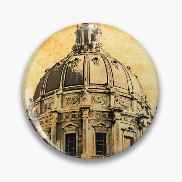 Item preview, The dome of the San Francisco City Hall blended on old paper designed and sold by NickoPrints.