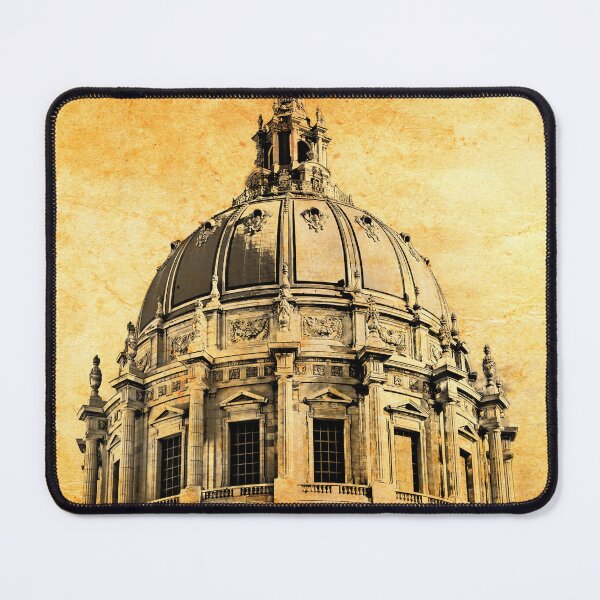 Item preview, The dome of the San Francisco City Hall blended on old paper designed and sold by NickoPrints.