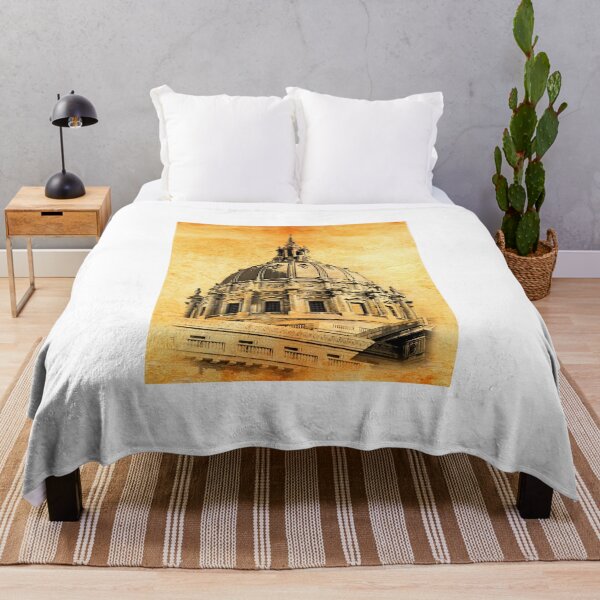 Item preview, The dome of the San Francisco City Hall blended on old paper designed and sold by NickoPrints.
