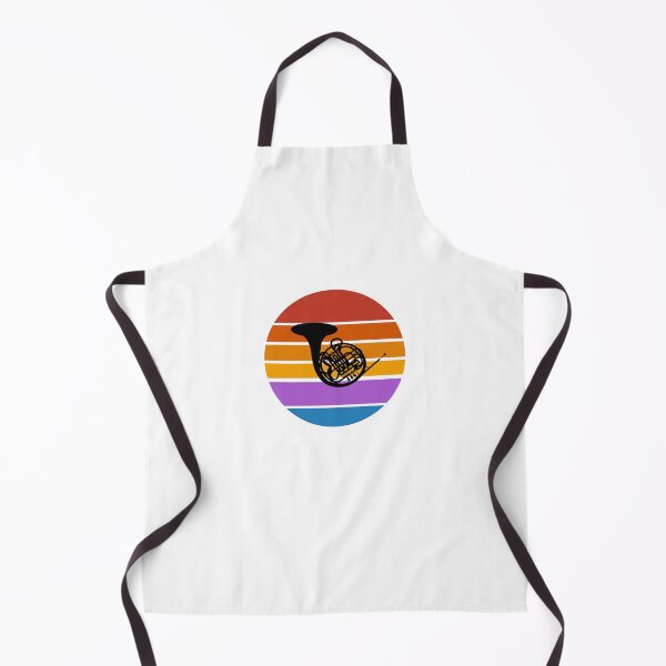 Item preview, Horn musical instrument retro sunset designed and sold by Inspirationmotivation.