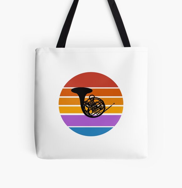 Item preview,  Horn-Musikinstrument Retro-Sonnenuntergang designed and sold by Inspirationmotivation.