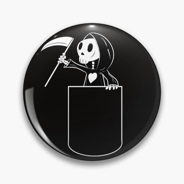 Item preview, Cute Pocket Grim Reaper designed and sold by MayTeaArt.
