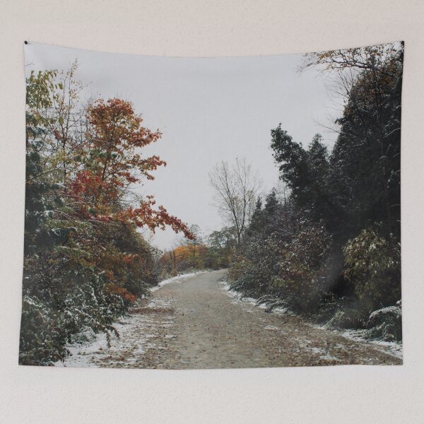 Item preview, Winding Winter Country Road  designed and sold by RoseyElisabeth.