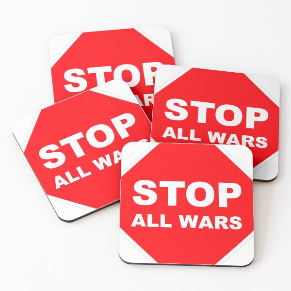 Item preview, STOP ALL WARS designed and sold by RebelPurpleGirl.