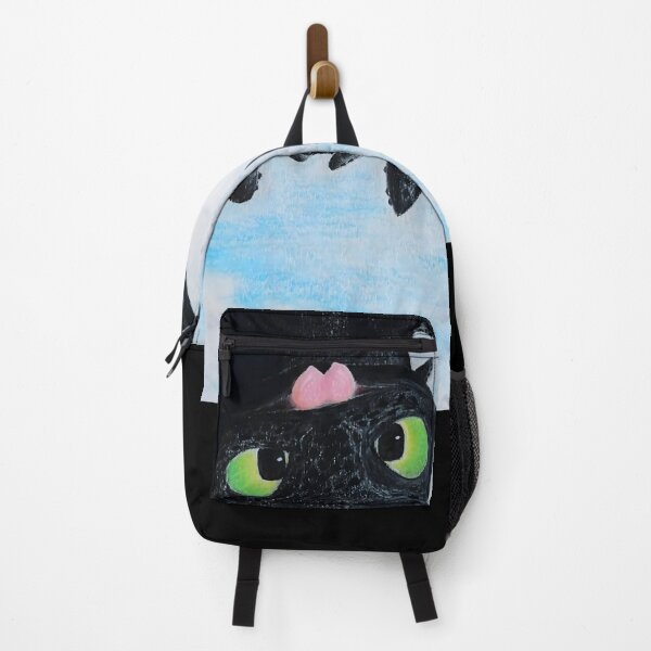 "Toothless Upside Down Flight" Backpack for Sale by Lycorisart Redbubble