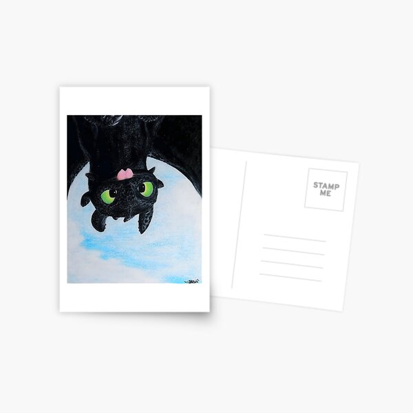 Item preview, Toothless Upside Down Flight designed and sold by Lycoris ArtSpark.