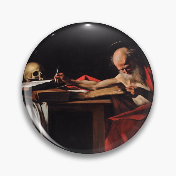 Item preview, Saint Jerome Writing by Caravaggio designed and sold by AestheticsXarts.