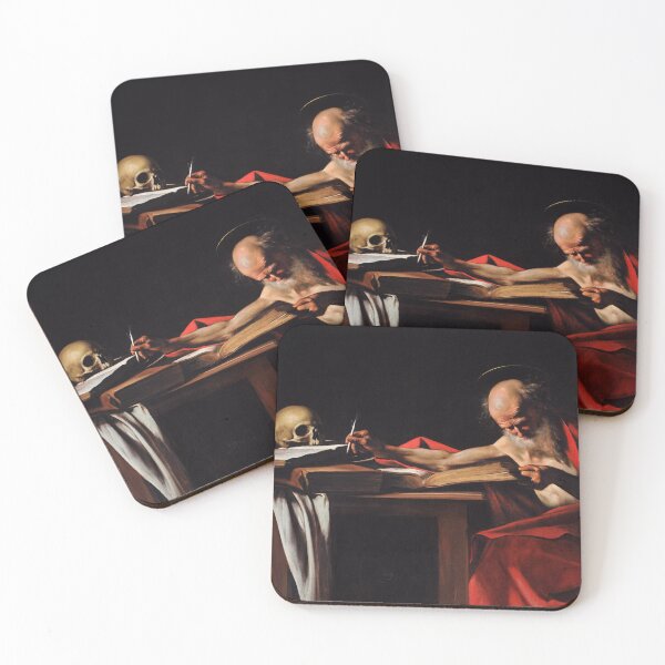 Item preview, Saint Jerome Writing by Caravaggio designed and sold by AestheticsXarts.
