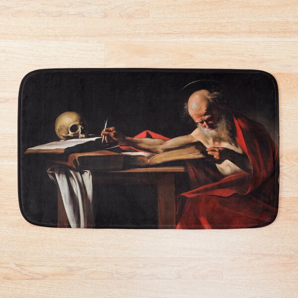 Item preview, Saint Jerome Writing by Caravaggio designed and sold by AestheticsXarts.