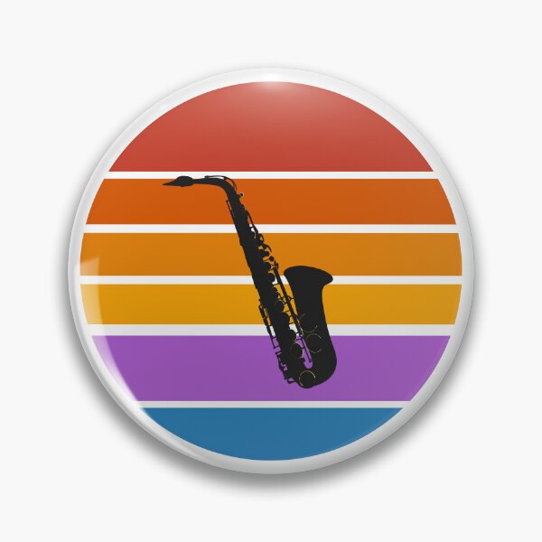 Item preview,  Saxophone Player Vintage Sunset designed and sold by Inspirationmotivation.
