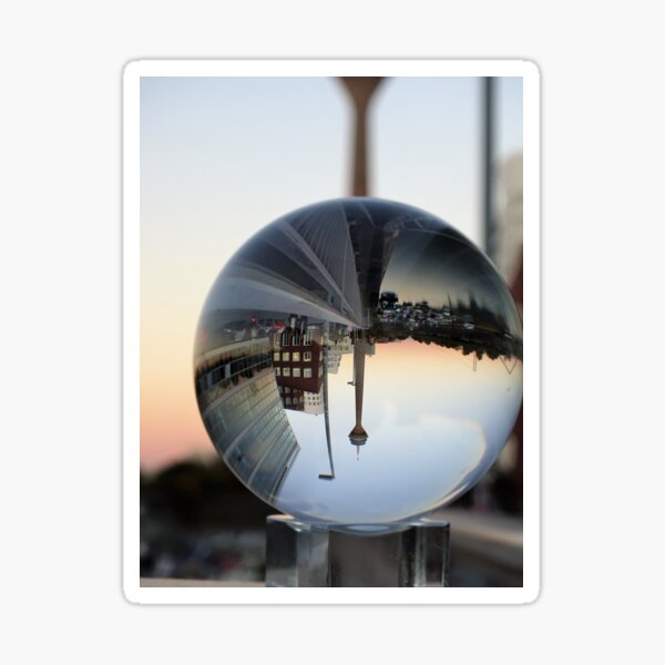 Item preview, Lensball Rheinturm Dusseldorf designed and sold by Kunst-in-Szene.