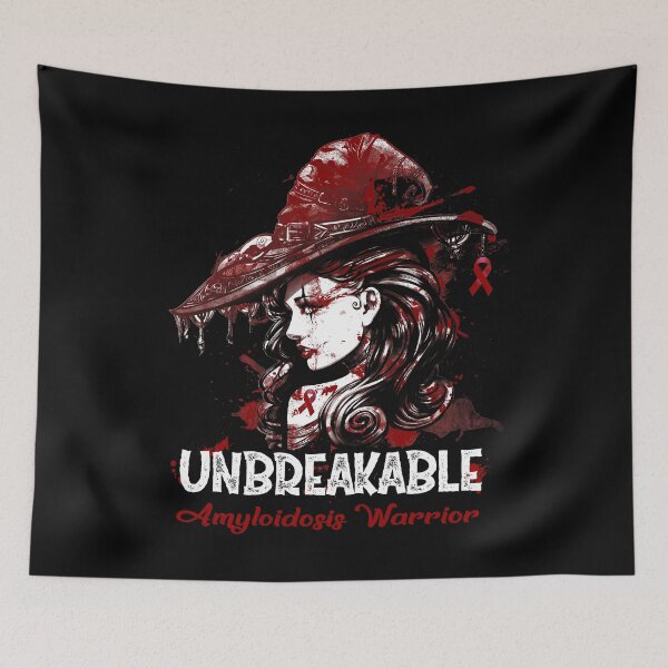 Item preview, Funny Halloween Amyloidosis Warrior Unbreakable designed and sold by tenjun16.