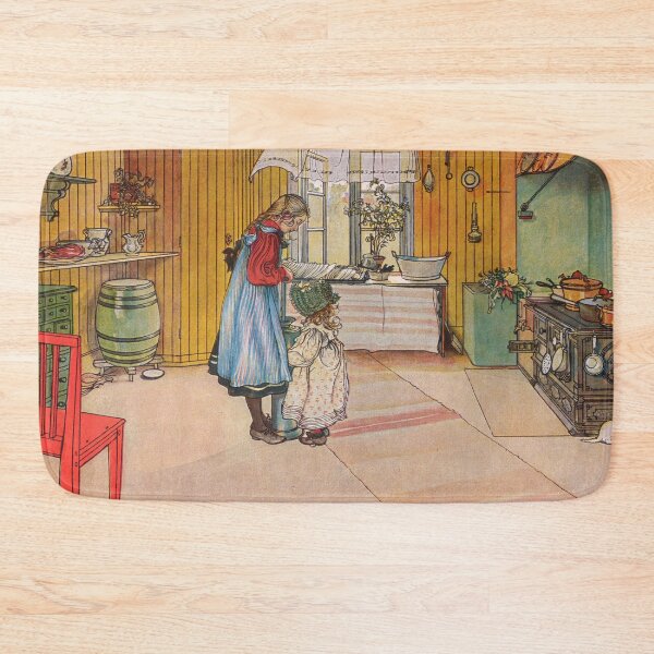 Item preview, The kitchen by Carl Larsson designed and sold by AestheticsXarts.