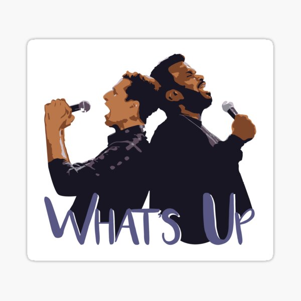 "Brooklyn Nine Nine Jake Peralta and Doug Judy" Sticker by Necronder