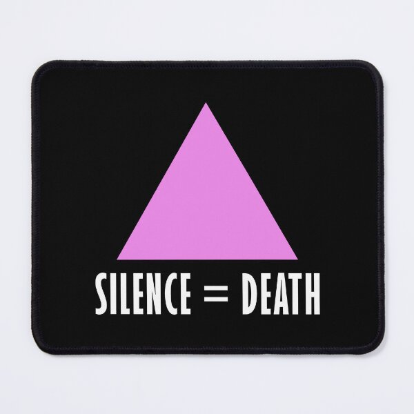 Item preview, Silence = Death designed and sold by voltzandvoices.