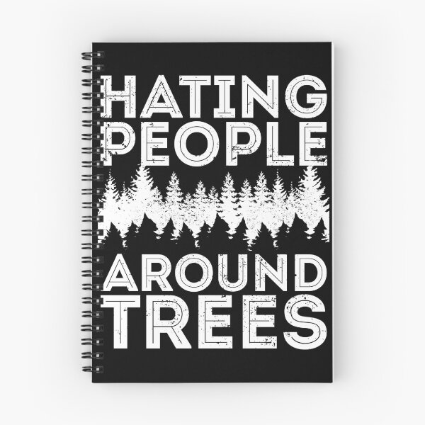 Item preview, Hating people around trees designed and sold by arkantus.