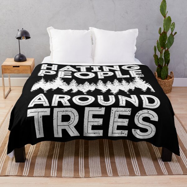 Item preview, Hating people around trees designed and sold by arkantus.