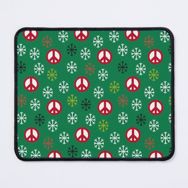 Item preview, Peace and Goodwill Christmas snowflake Design designed and sold by SandraPDesigns.