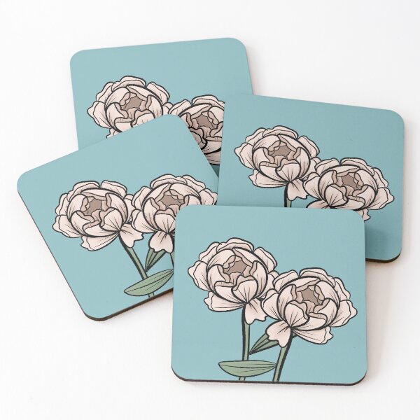 Item preview, Peachy Peonies designed and sold by LilybugDesign.