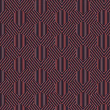 Artwork thumbnail, Red Geometric Pattern Essential by NotUrAverageART