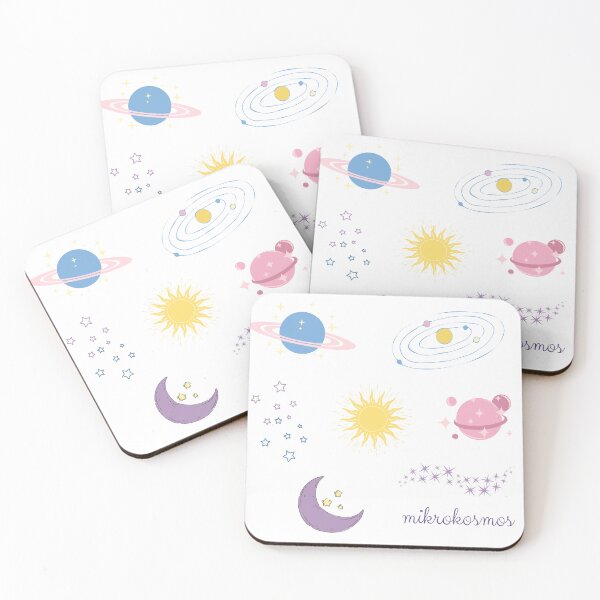 Item preview, Mikrokosmos - galaxy stickers set  designed and sold by euphoria-rose.