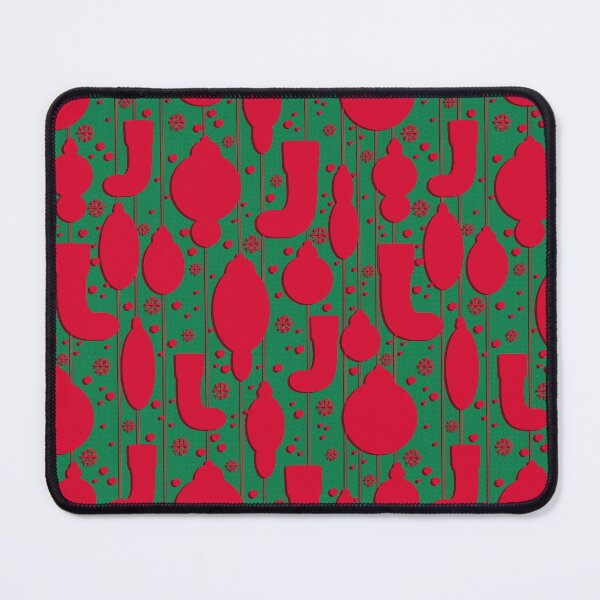 Item preview, Silhouette Christmas stockings and baubles, with textured background. designed and sold by SandraPDesigns.