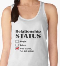 Relationship Status Anime Women's Tank Top