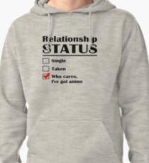 Relationship Status Anime Pullover Hoodie