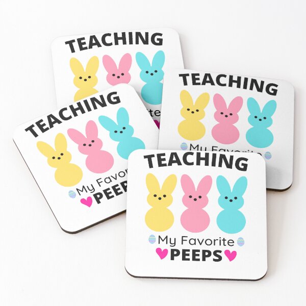 Item preview, Funny Teaching My Favorite Peeps Easter Day Teacher designed and sold by Amineharoni.