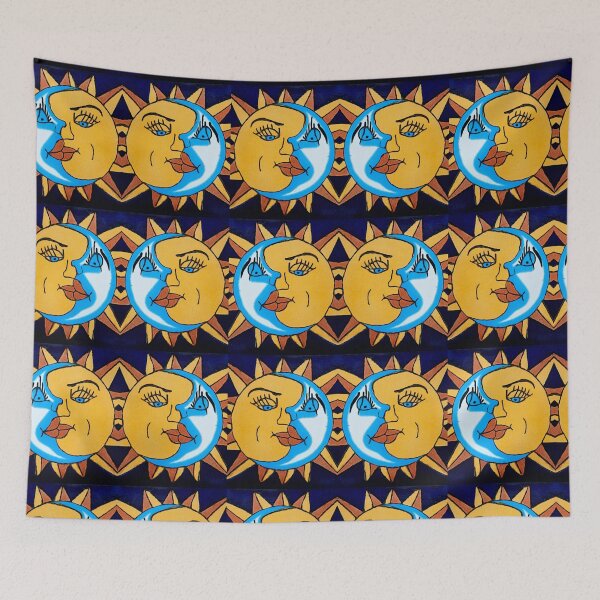 Item preview, Repeating Graphic Pattern | Bold Colors Modern Design | Seamless Pattern | "Sunshine Kiss" designed and sold by The Bubble 1307.