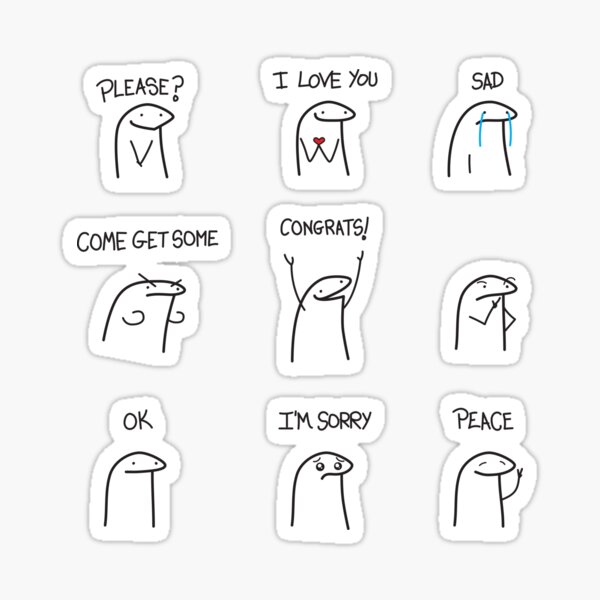 Florkoficows icons  Funny stickman, Funny cartoon images, Cute memes